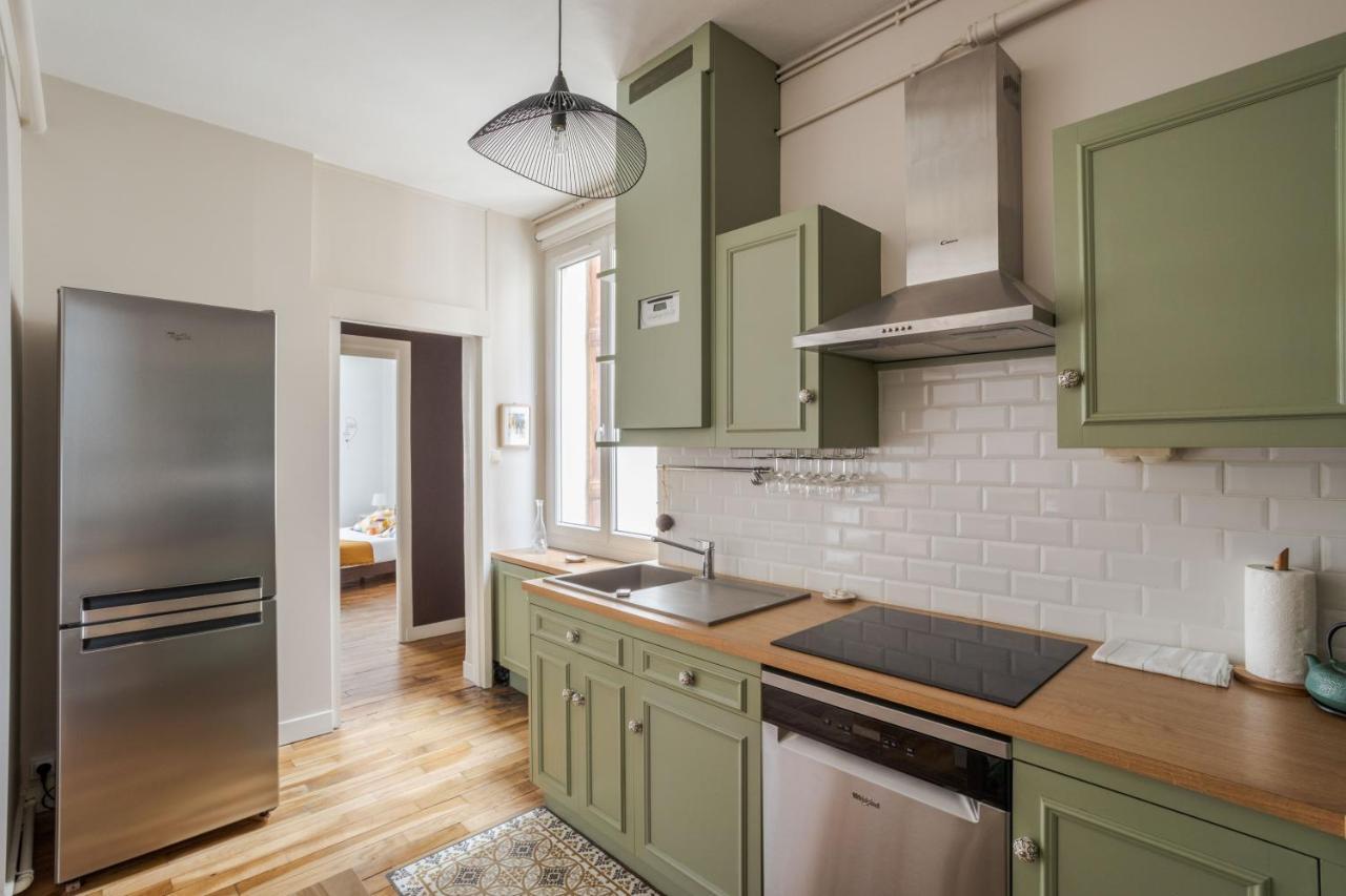 DUCHESSE - Appartement cosy en cœur de ville Rennes Buitenkant foto